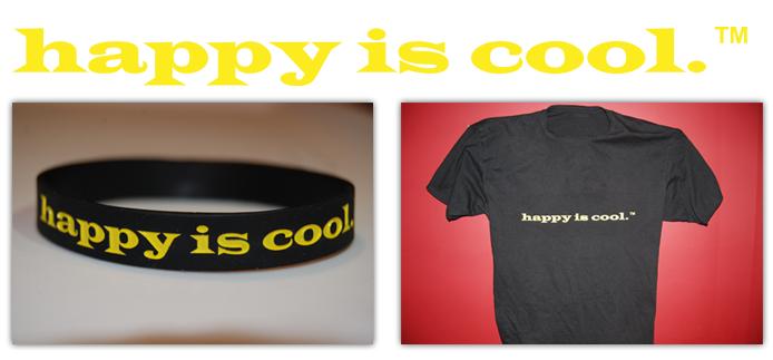 Happyness is Cool Wristband